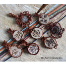 Necklace Copper Amulet of Rune